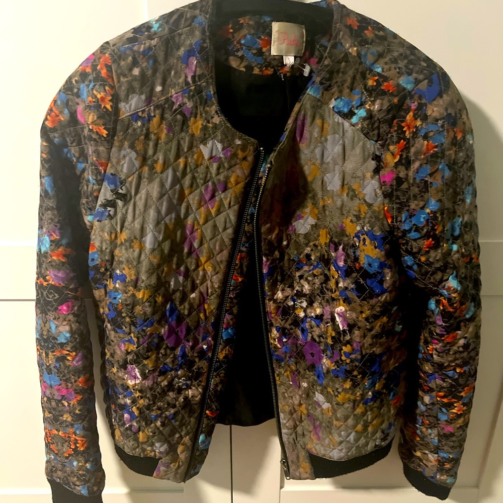 Parker green bomber.  Size S